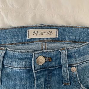 Madewell High-rise Skinny Jeans: Seamed Step-hem
